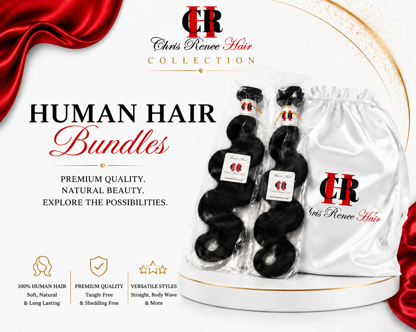 Premium Human Hair Bundles - (COMING SOON)