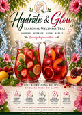 Hydrate & Glow Wellness Tea Digital Recipe - Tropical Citrus Cooler