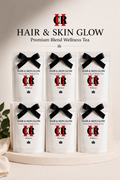 Hair & Skin Glow Premium Blend Wellness Tea - 6 Pack